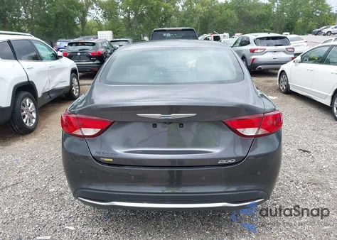 2015 Chrysler 200 Limited from USA, damaged, VIN 1C3CCCAB0FN628985